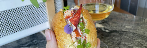 Lobster roll – recept på mini lobster rolls med vit Rioja
