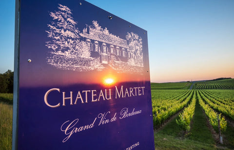 Vingård: Chateau Martet