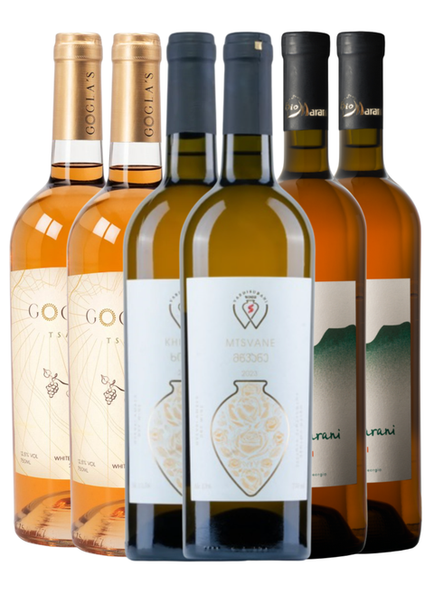 Orangevin fra Georgien – Tradition & Terroir i 6 flasker