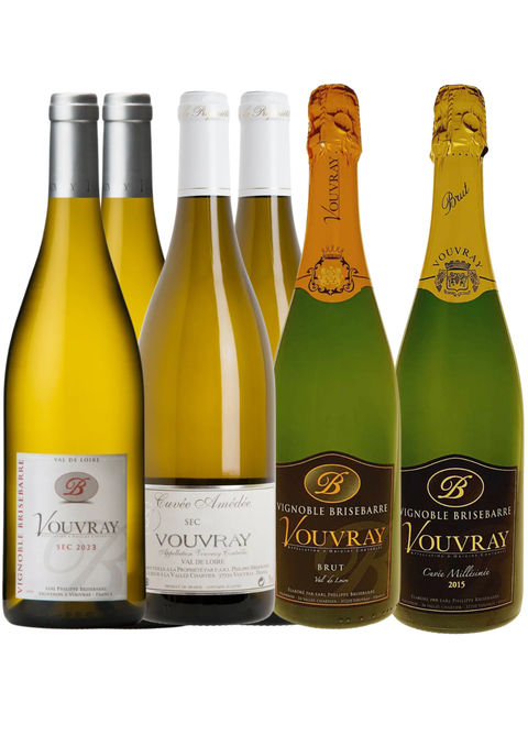 Vignoble Brisebarre – Hele Vouvray i en kasse x 6