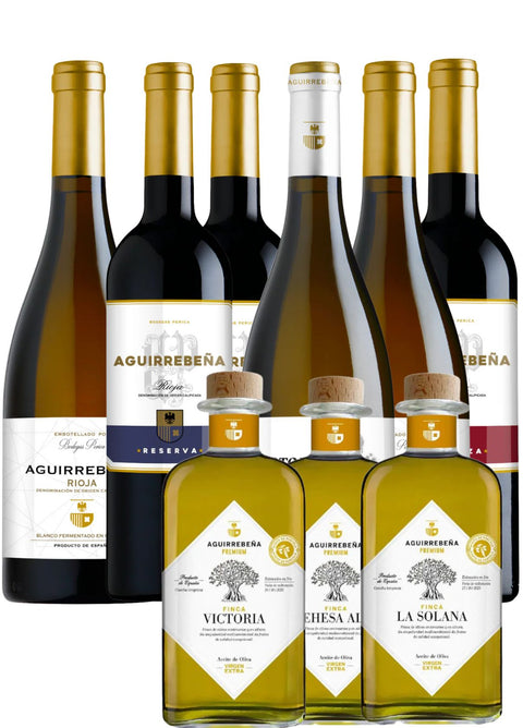 Aguirrebeña Gourmetkasse – Vin & Olivenolie