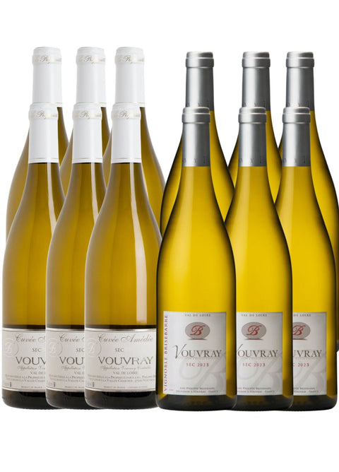 Vouvray-kassen x 12 – Chenin Blanc med lagringspotentiale